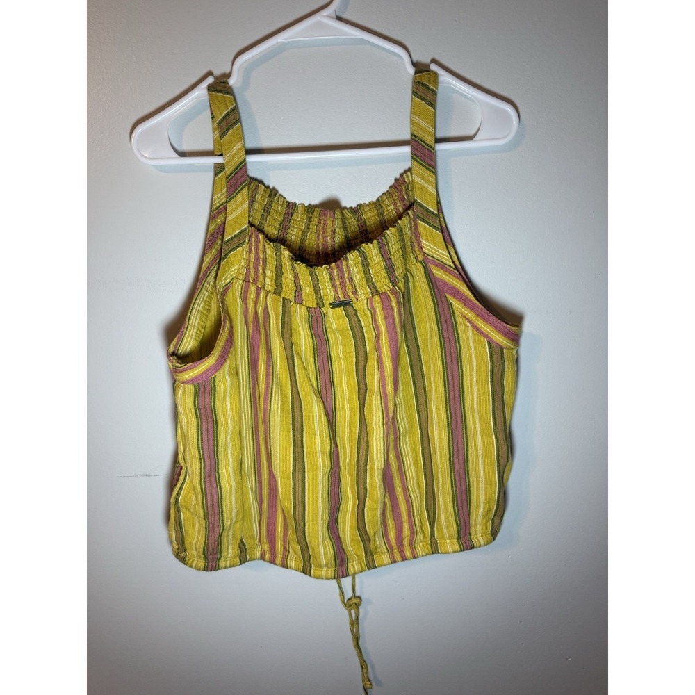 Prana Little Palm Cami Top‎ in leapfrog stripe size Medium